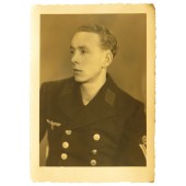 Kriegsmarine machinist obermaat portrait photo